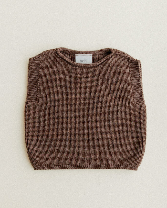 Hvid - vest harvey - baby spencer - mocha - light yellow - apricot - cream - sand - wol - aiandmi - www.aiandmi.com1