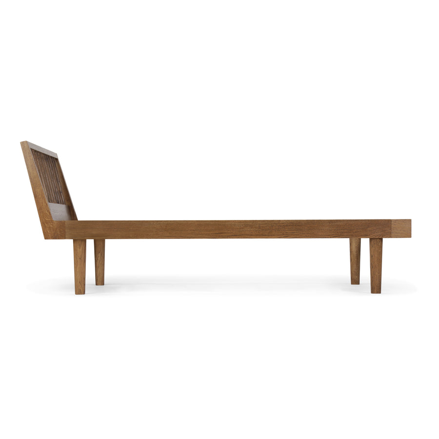 Kas Kopenhagen - Eli combi adult bed - smoked oak - 90 x 200 cm