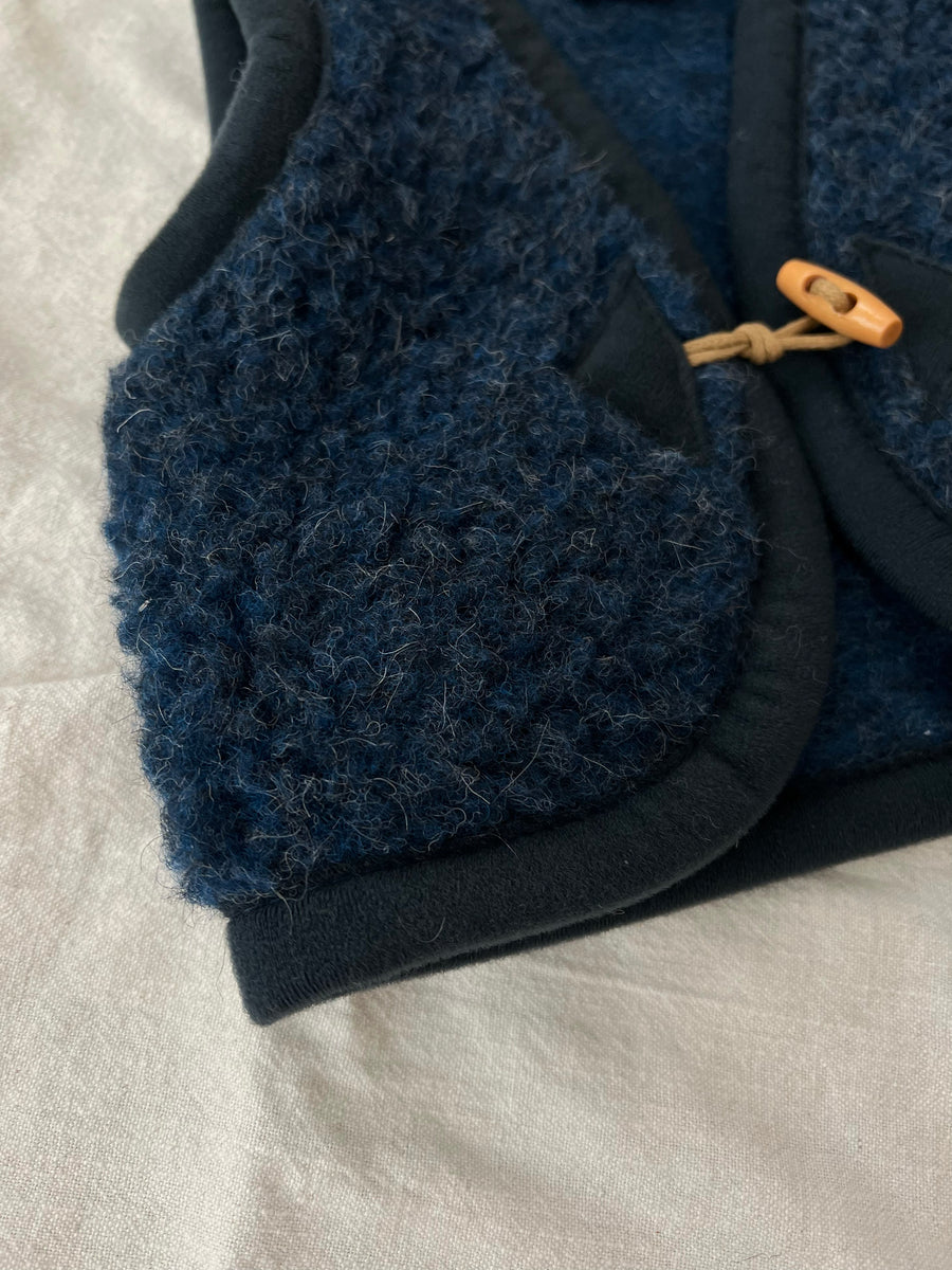 Alwero - wollen bodywarmer - blauw