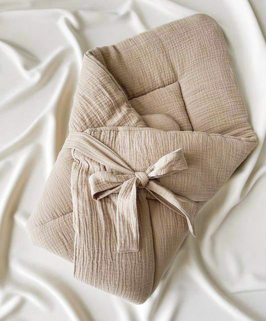 Plumé - hydrofiele swaddle - beige