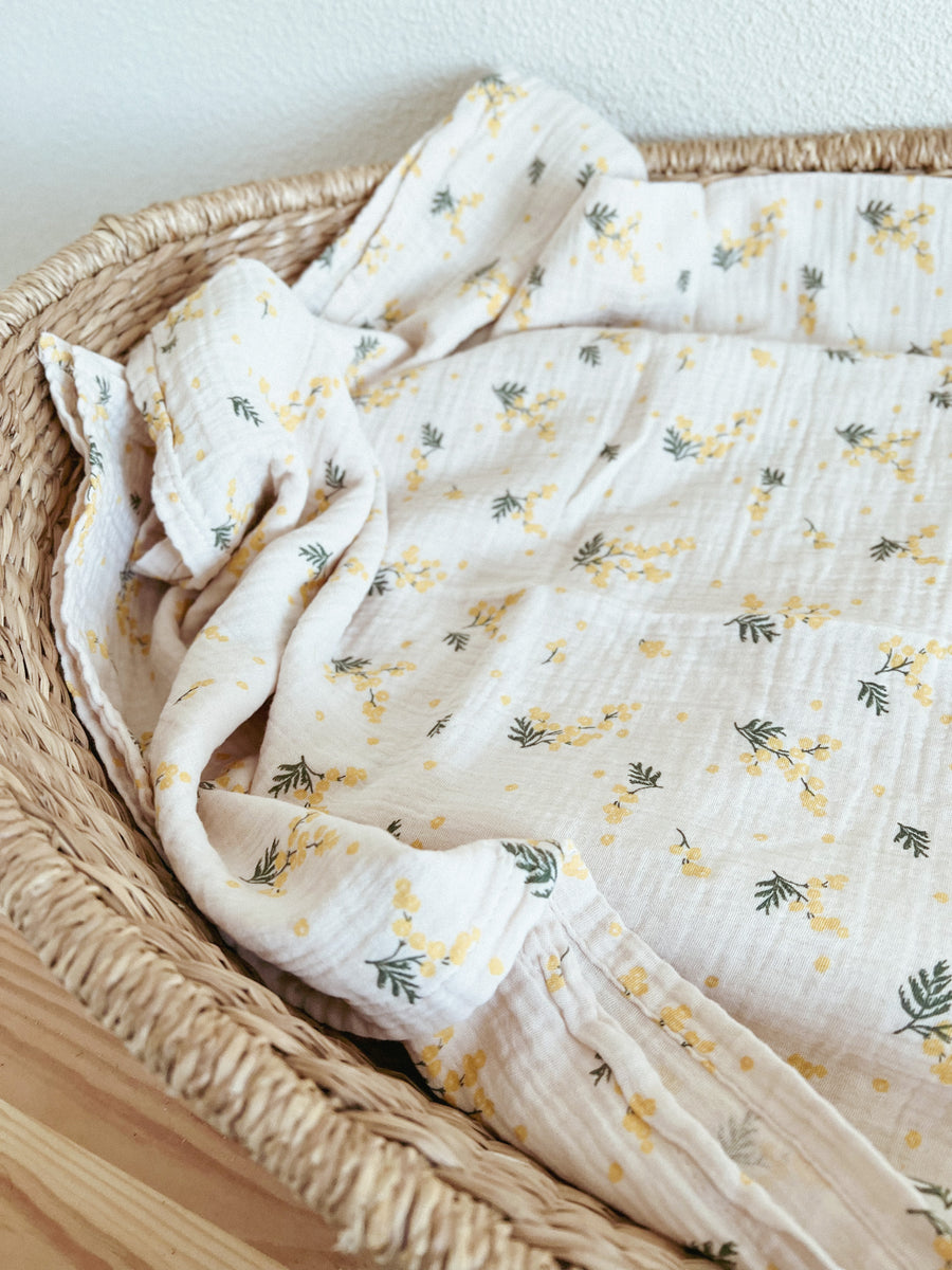 Garbo&Friends - muslin swaddle blanket - mimosa