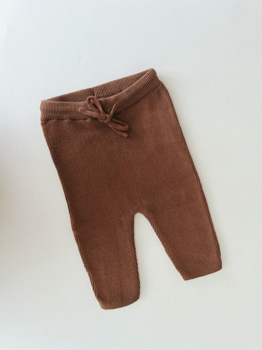 Flöss - pants - kaya - walnut