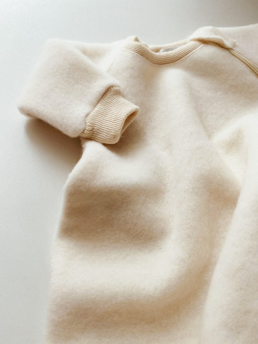 Reiff - wool - sleeping bag - wool fleece - natural